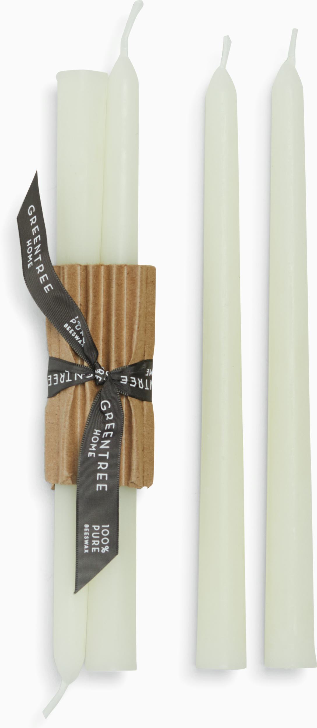 100% Beeswax Everyday 12 Taper Candles {Greentree Home}