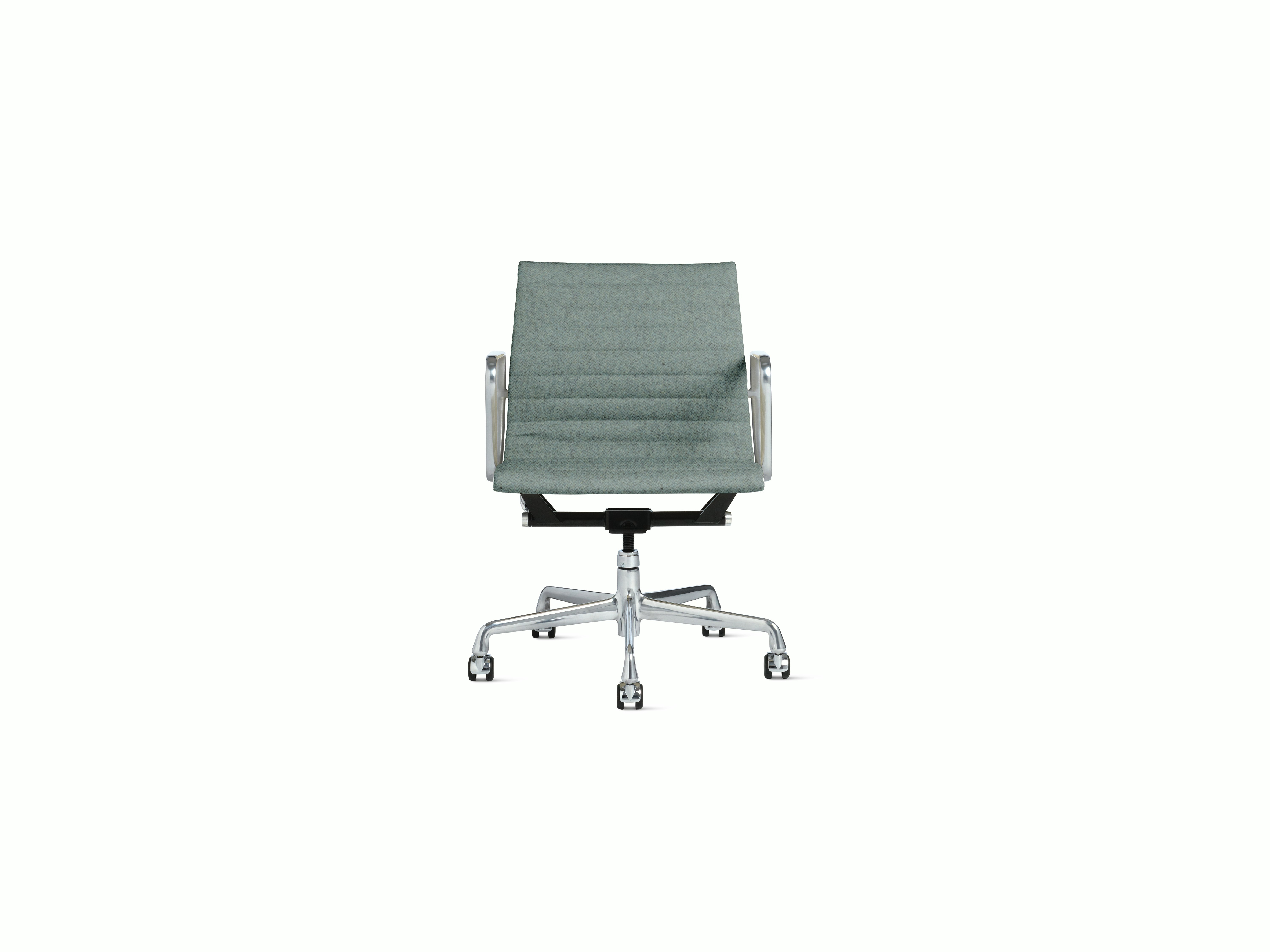 Eames Aluminum Group Chair - Management Height,  Manual Lift