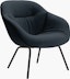 About A Lounge 87 Soft Armchair, Low Back