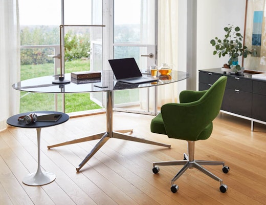 Saarinen Executive Arm Chair  saarinen executive arm chair florence knoll table desk saarinen side table work from home