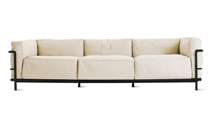 LC3 Grand Modele Three-Seater Sofa