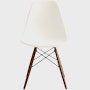 Eames Molded Plastic Dowel-Leg Side Chair (DSW)