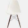 Eames Molded Plastic Dowel-Leg Side Chair (DSW)