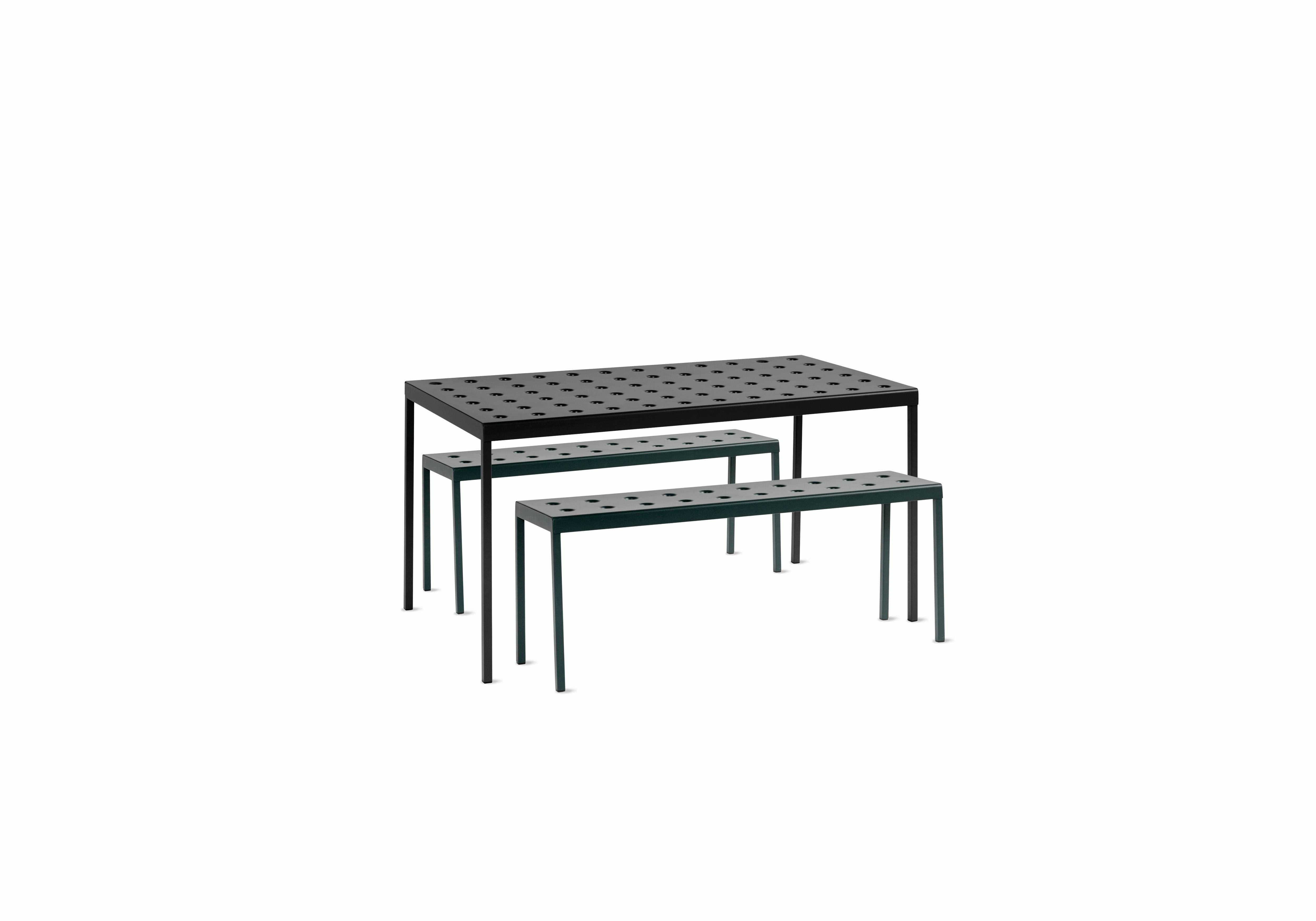 Balcony Dining Bench Set