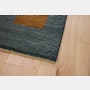 Fences Wool Moroccan Rug - Nightfall