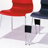Gigi Chairs with ganging mechanism