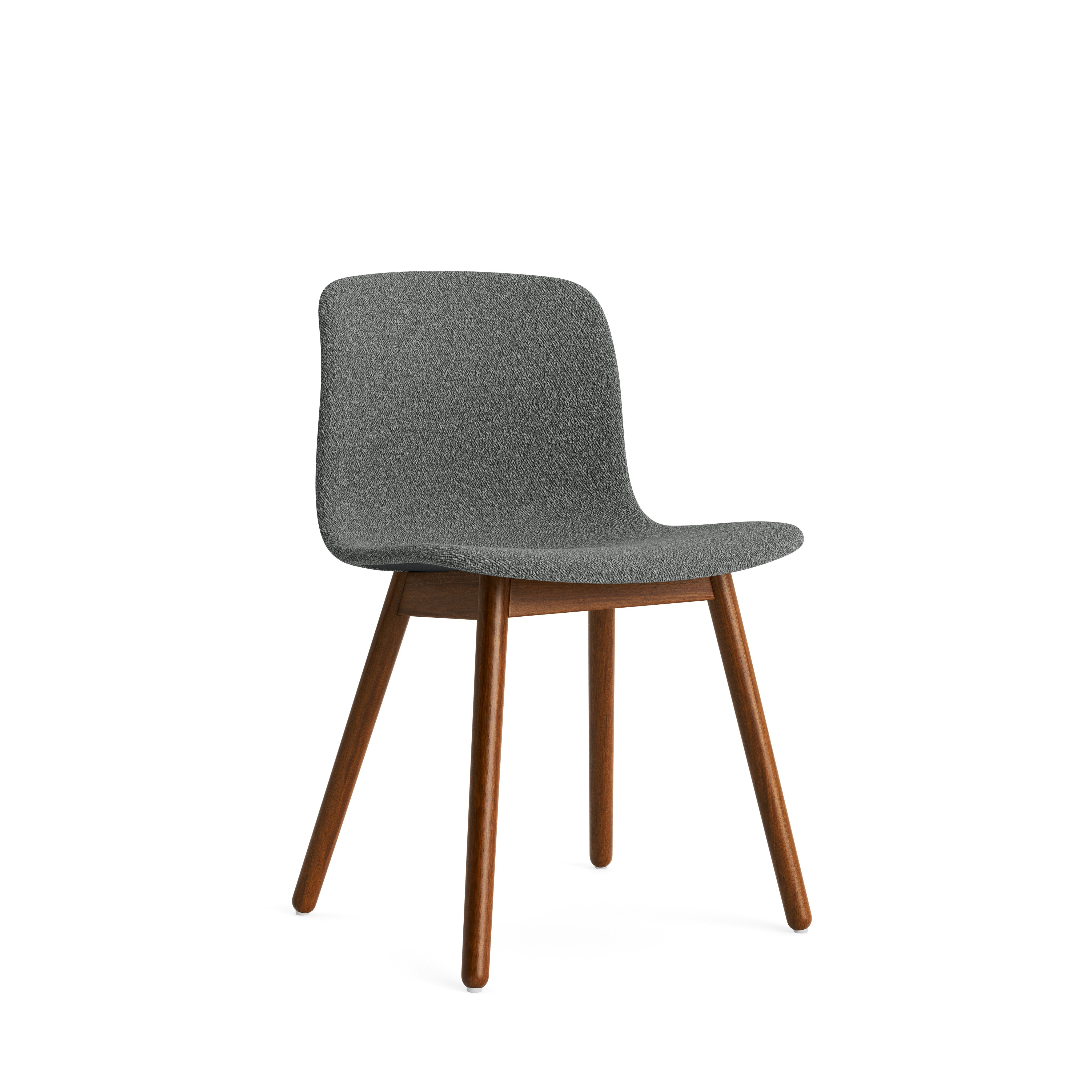 AAC 13 Side Chair - Side Chair, Flamiber, C8 Charcoal, Walnut