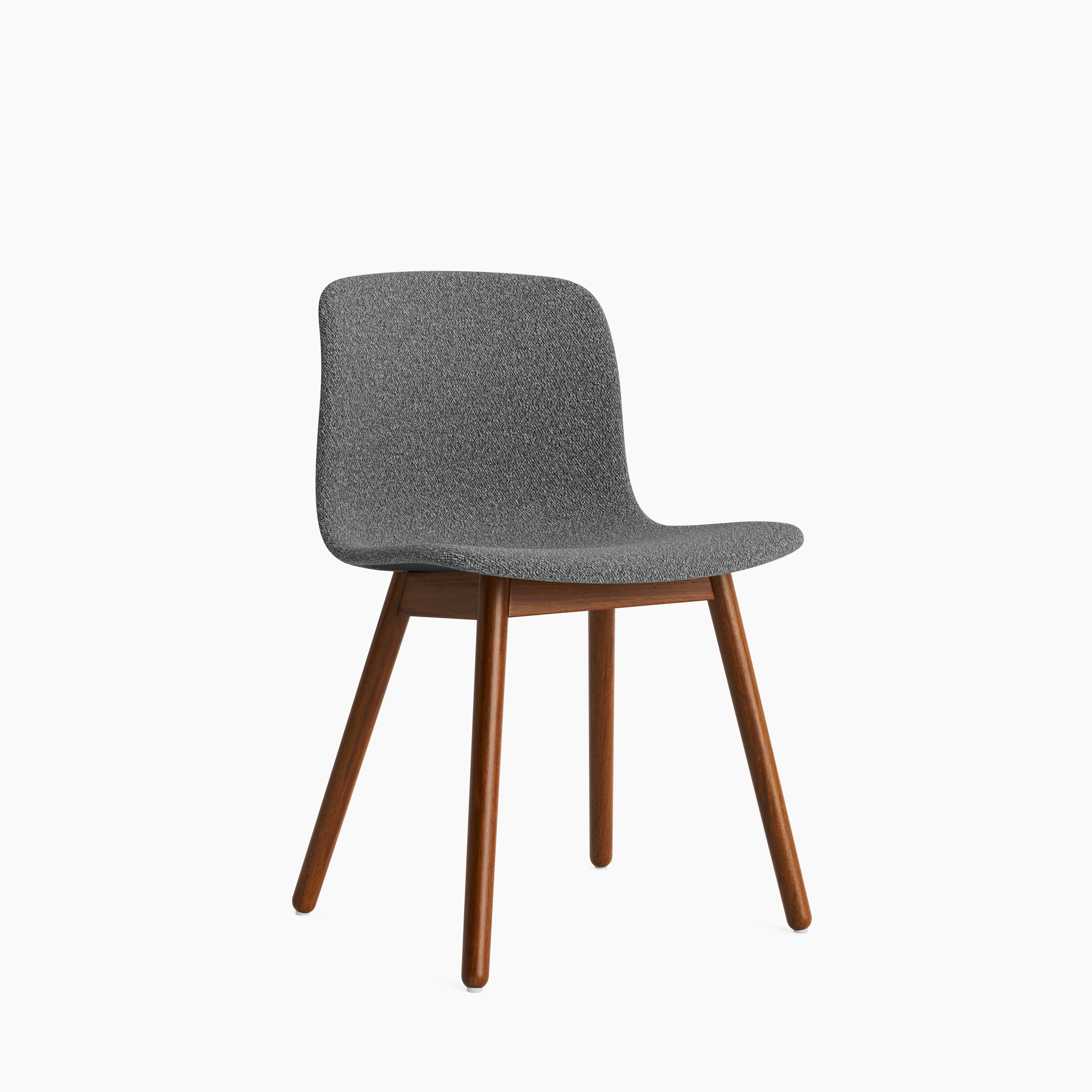 AAC 13 Side Chair - Side Chair, Flamiber, C8 Charcoal, Walnut