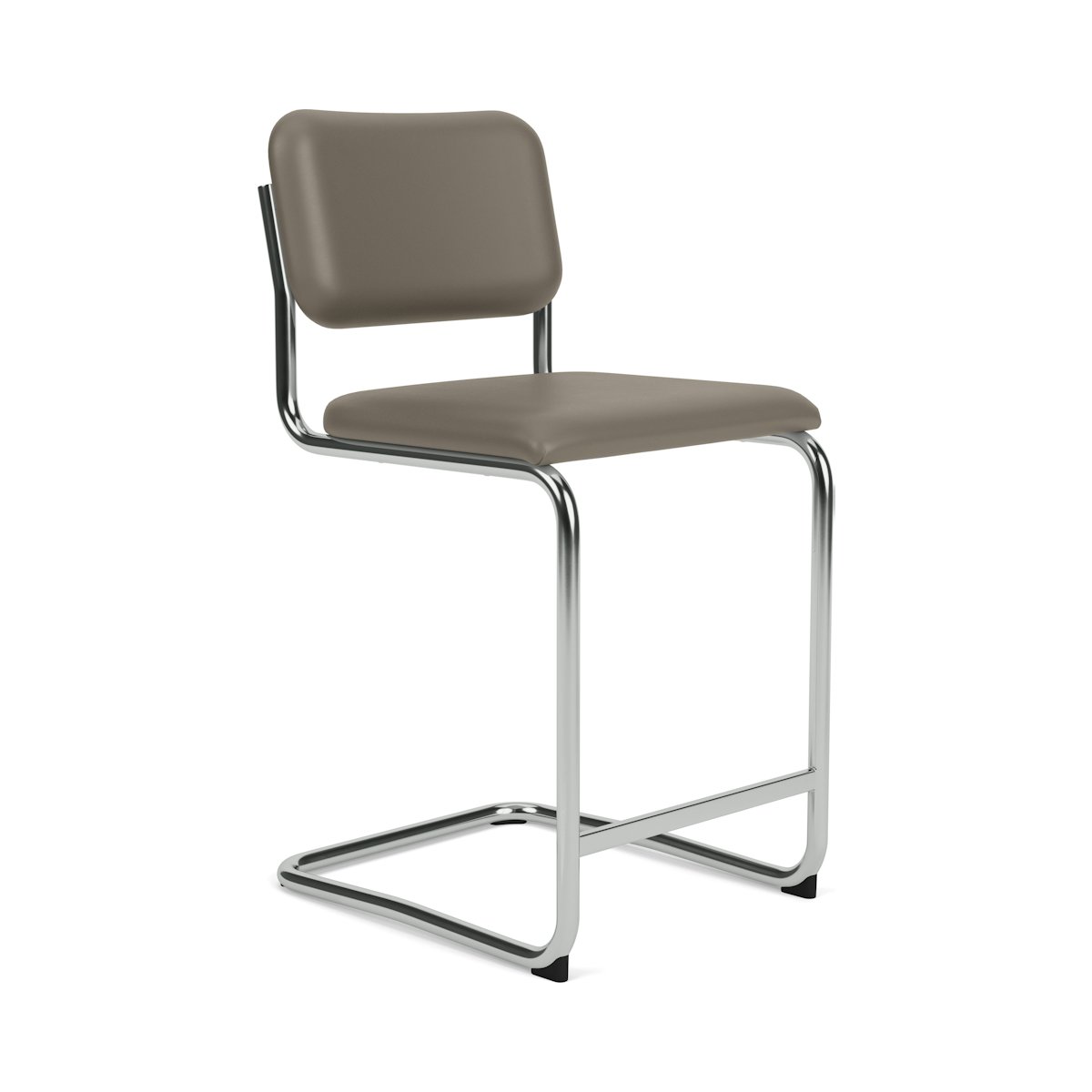 Cesca Fully Upholstered Stool  Cesca Upholstered Counter Height Stool