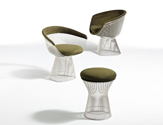 Warren Platner Collection Warren Platner Collection Platner Lounge Chair Platner Arm Chair Platner Stool