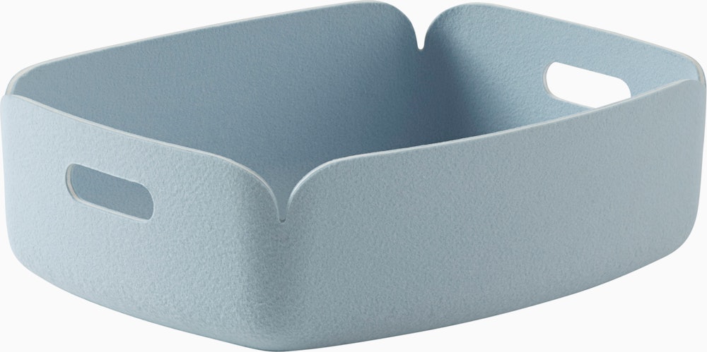 Restore tray light blue