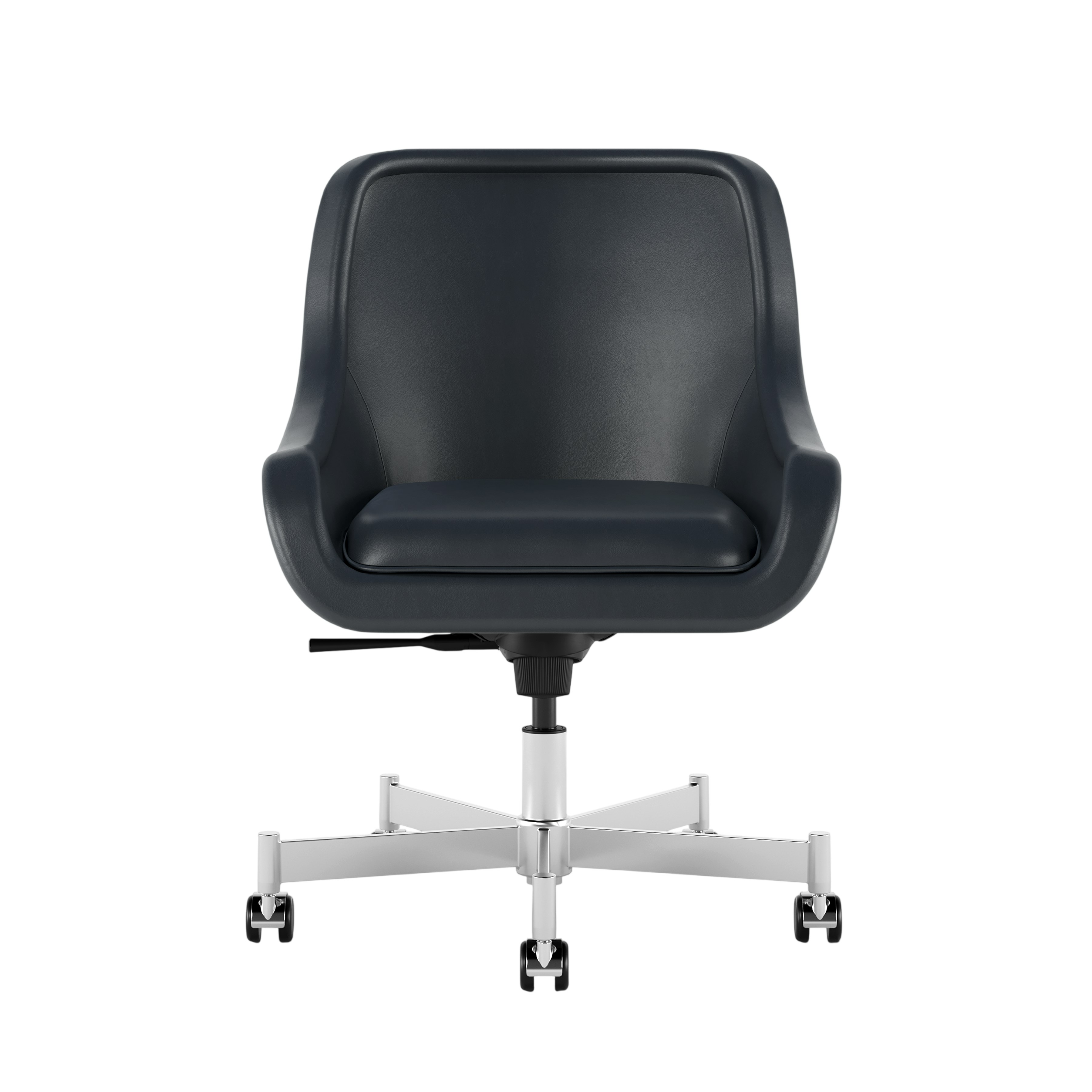 Bumper Task Chair - Low Arm,  Bristol Leather Atlantic