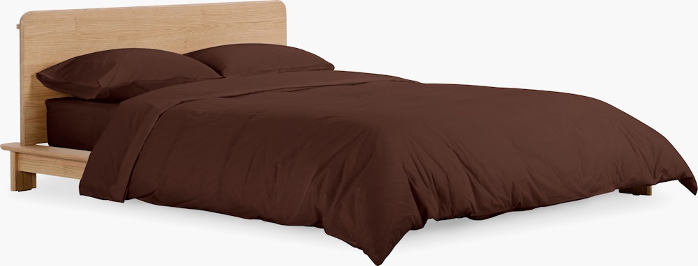 Design Within Reach Sheet Set - Percale - burgundy