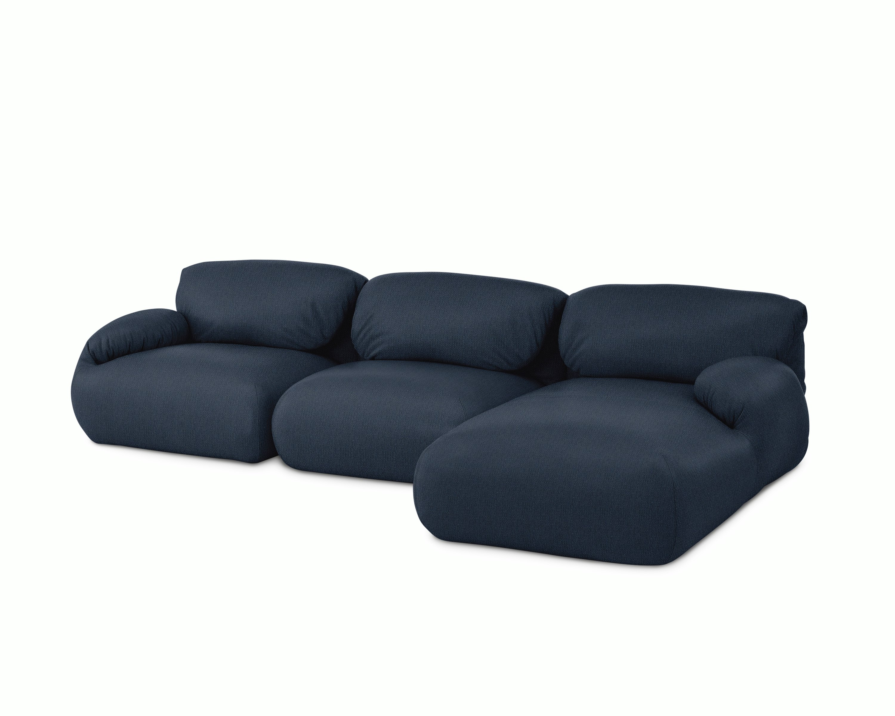 Luva Modular 3 Seat Sectional  - Right