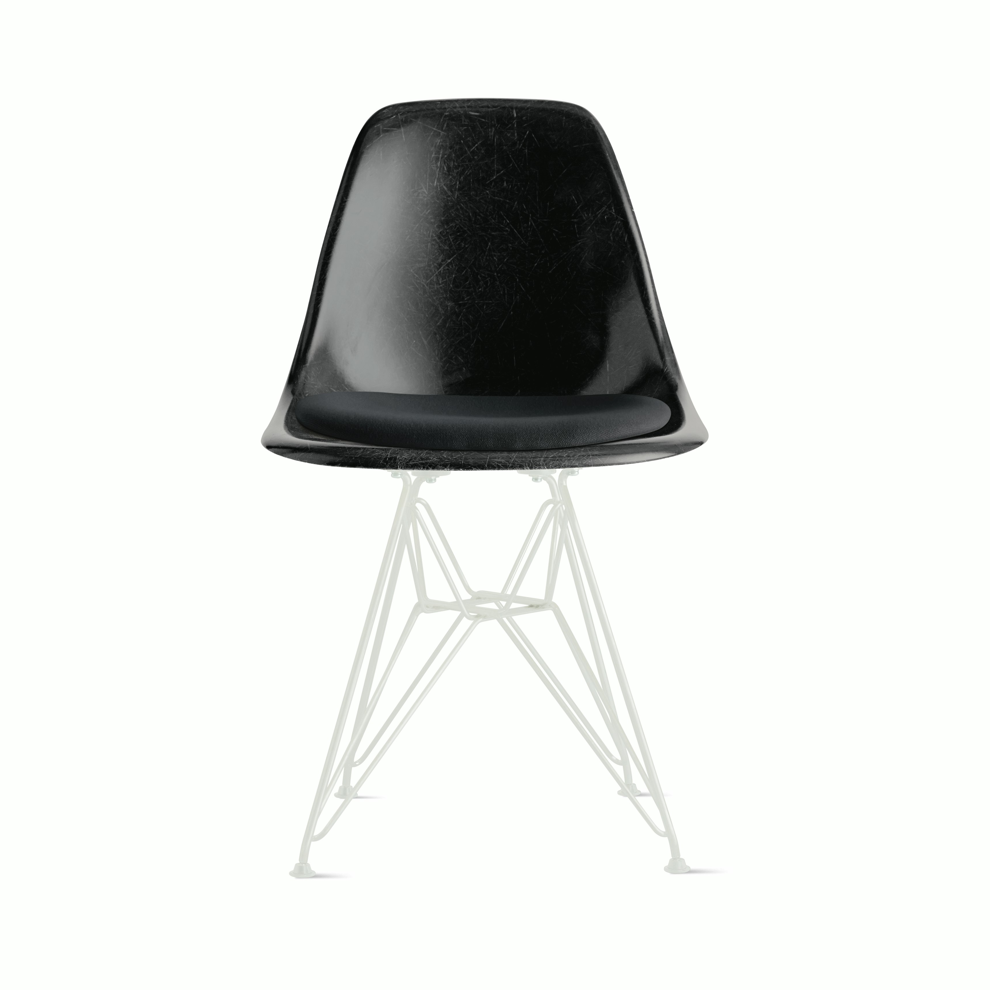 FIBERGLAS Eames Side Chairs Hermann Miller