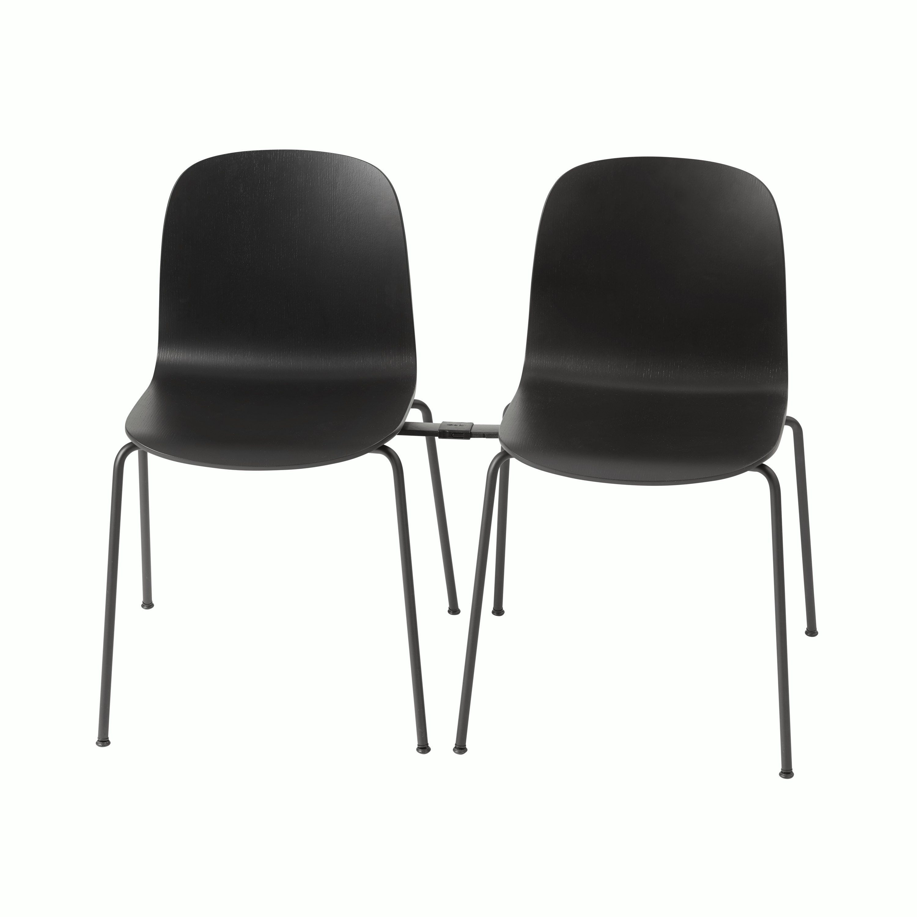 Visu chair tube base black linking bracket muuto 5000x5000 hi res