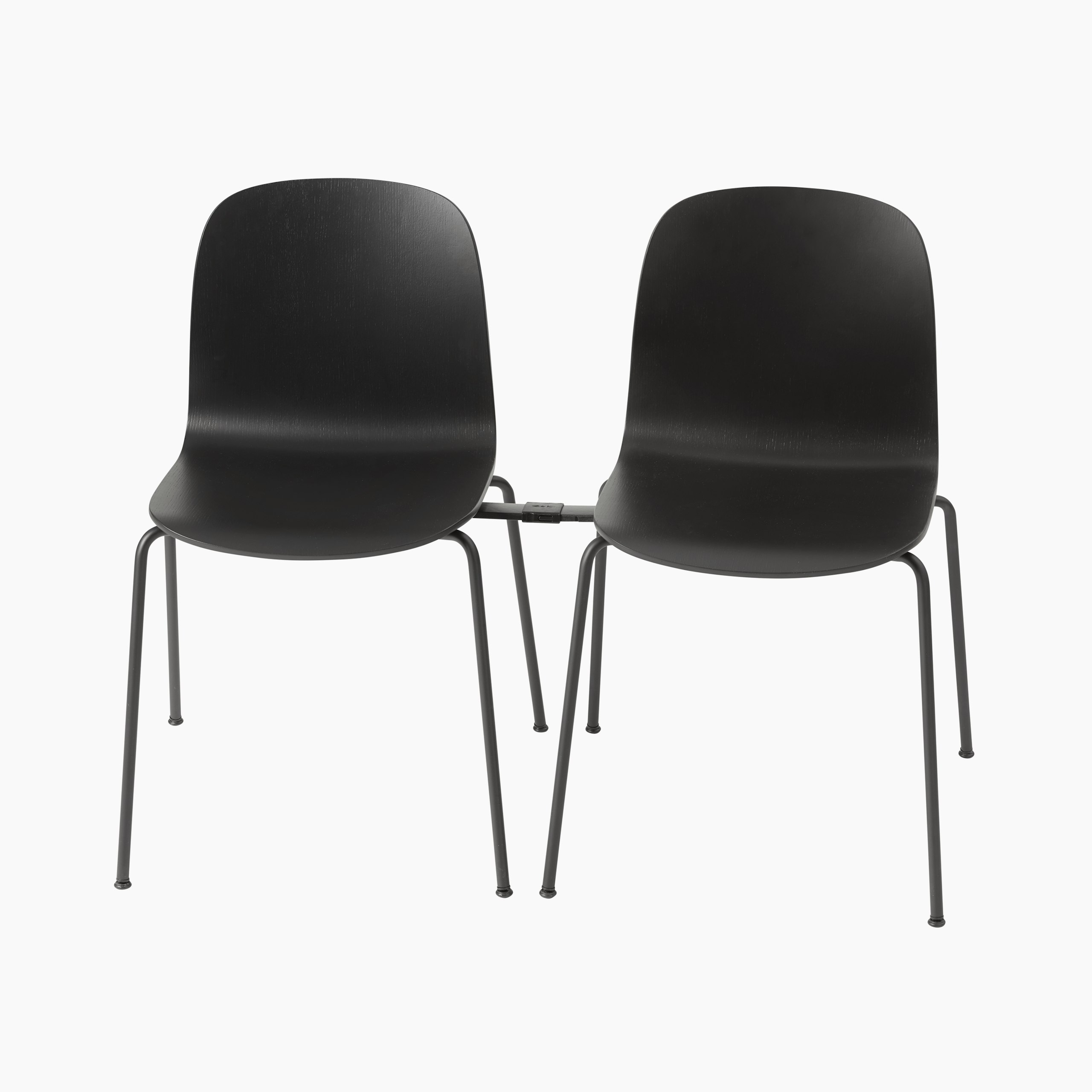 Visu chair tube base black linking bracket muuto 5000x5000 hi res