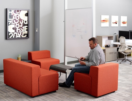 Open Enclave Knoll k lounge Drop in space