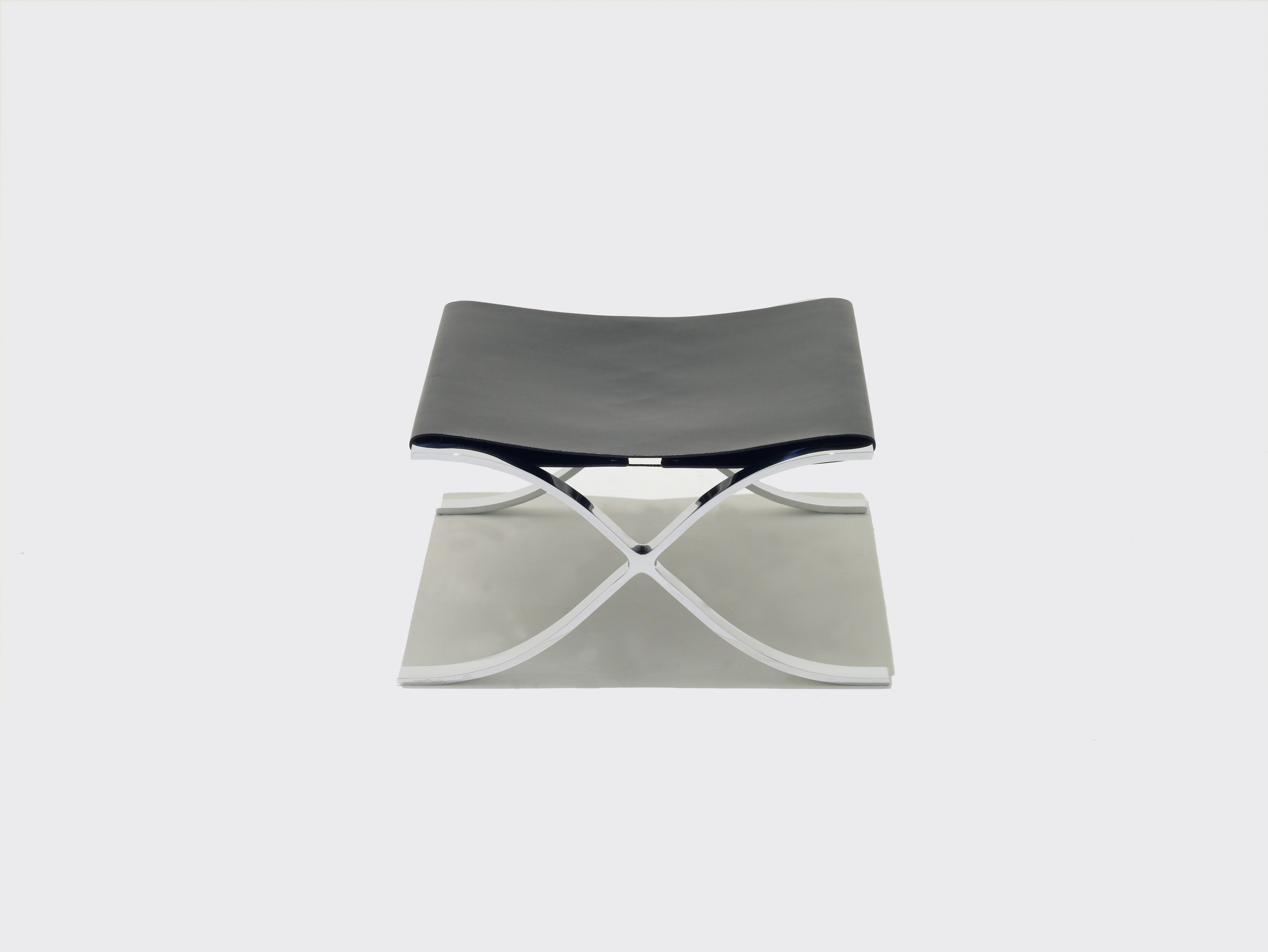 Barcelona&reg; Stool with Cowhide Sling
