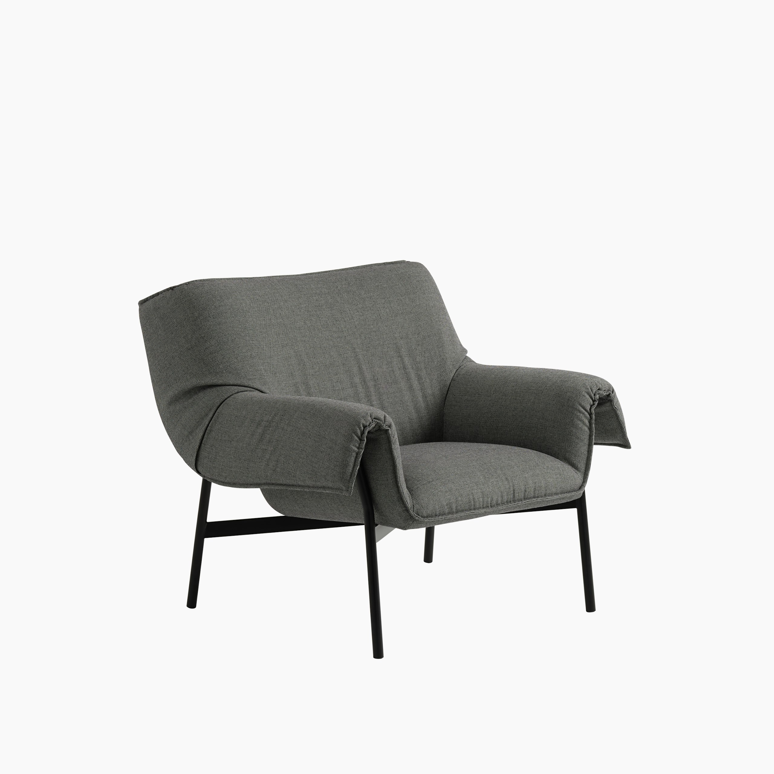 Wrap lounge chair black sabi 151 Muuto hi res