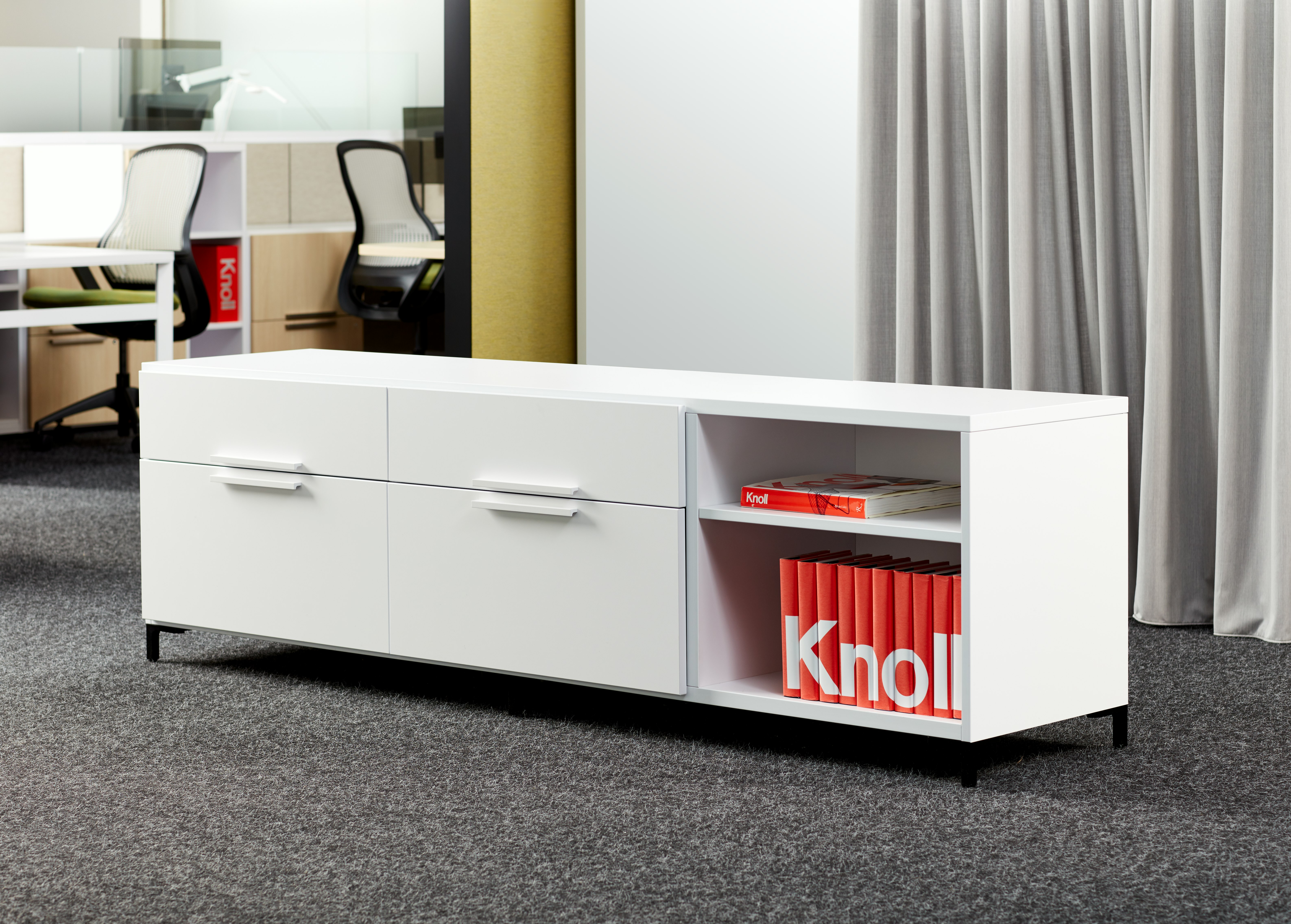 neocon showroom 2017 efficient planning raised anchor storage