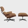 Eames Lounge and Ottoman in Prone and Stow leathers
