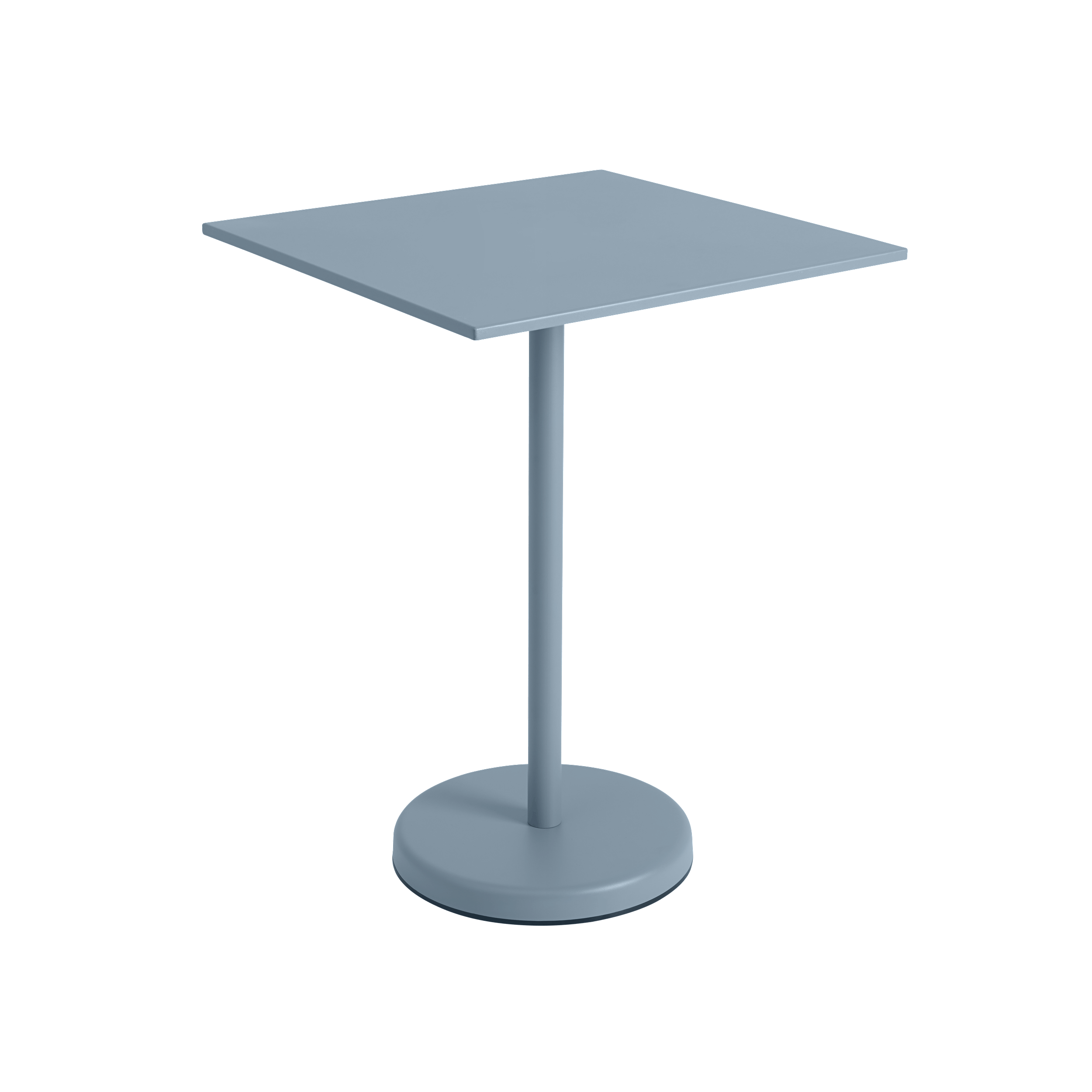 Linear Steel High Square Table