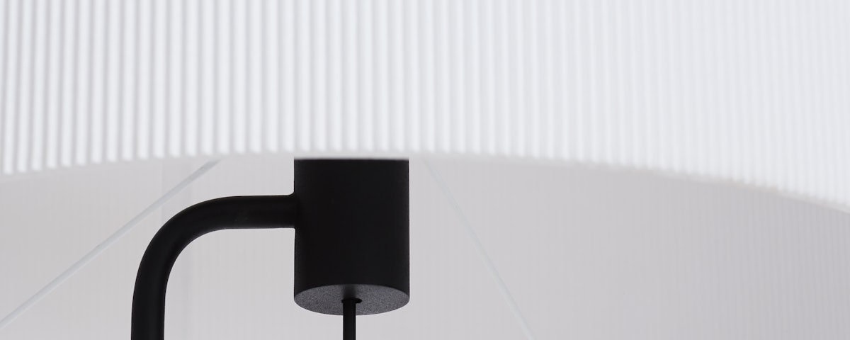 Pleat Drum Table Lamp