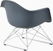 Eames Molded Plastic Low Wire Base Armchair LAR