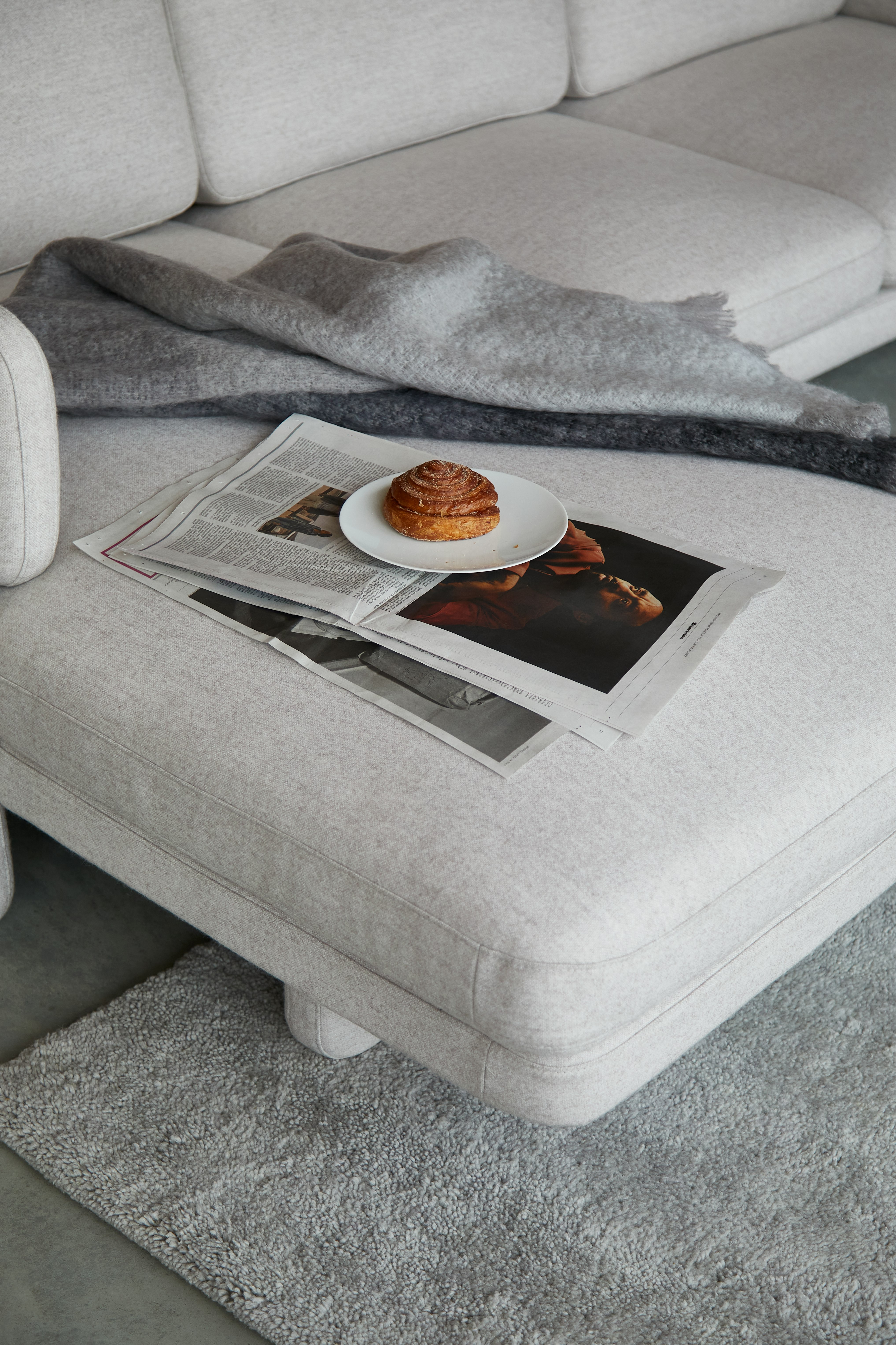 Pastille Sectional Chaise Detail