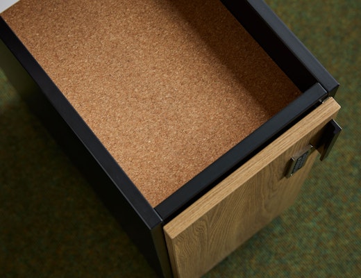 Anchor Storage knoll design days 2019 anchor storage mobile credenza detail