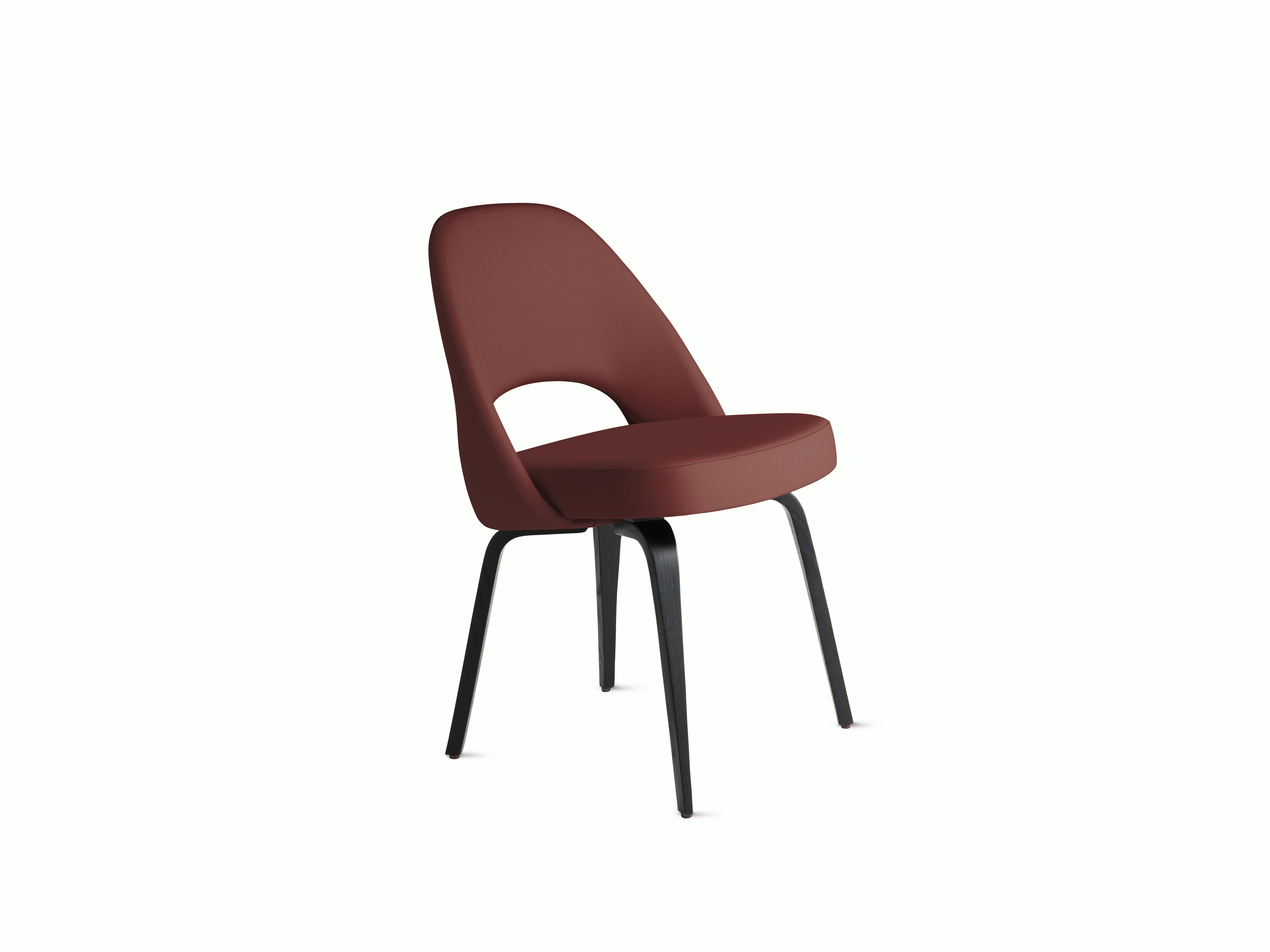 Saarinen Executive Side Chair with Wood Legs