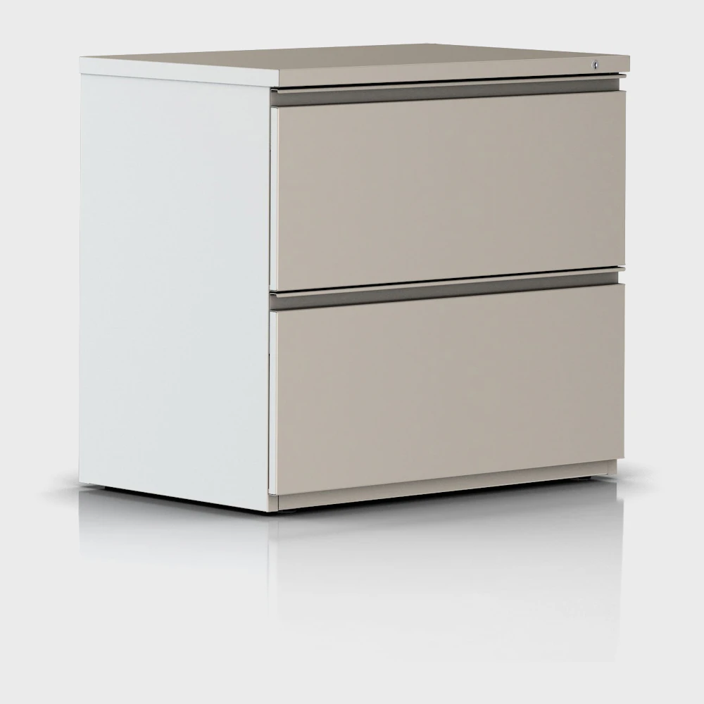 Tu W-Pull Freestanding Lateral File – Herman Miller