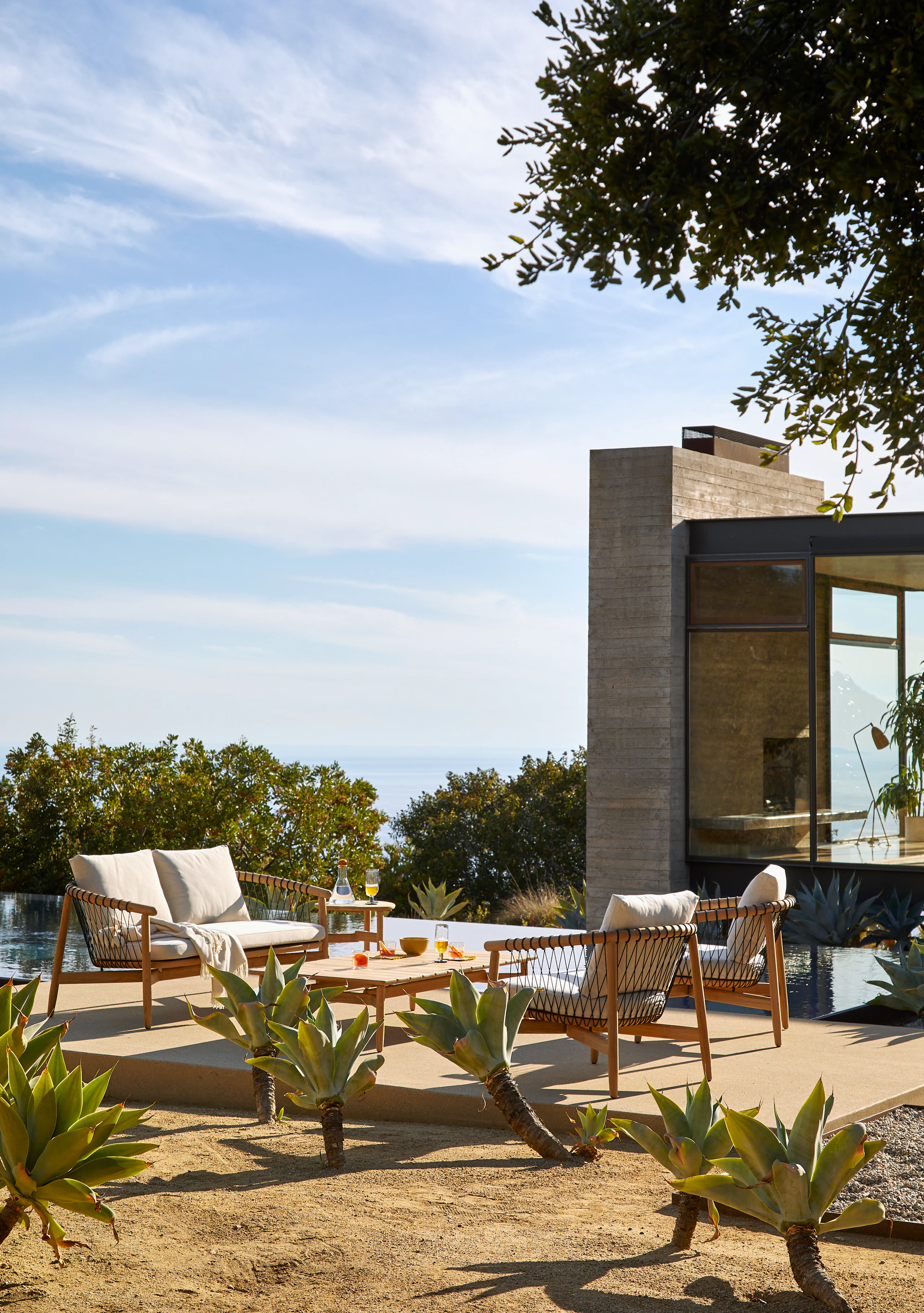 Crosshatch Outdoor Collection