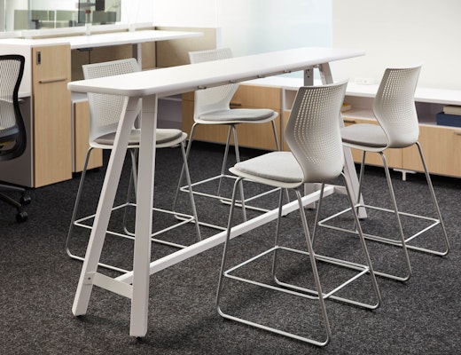 Rockwell Unscripted Tall Tables Knoll