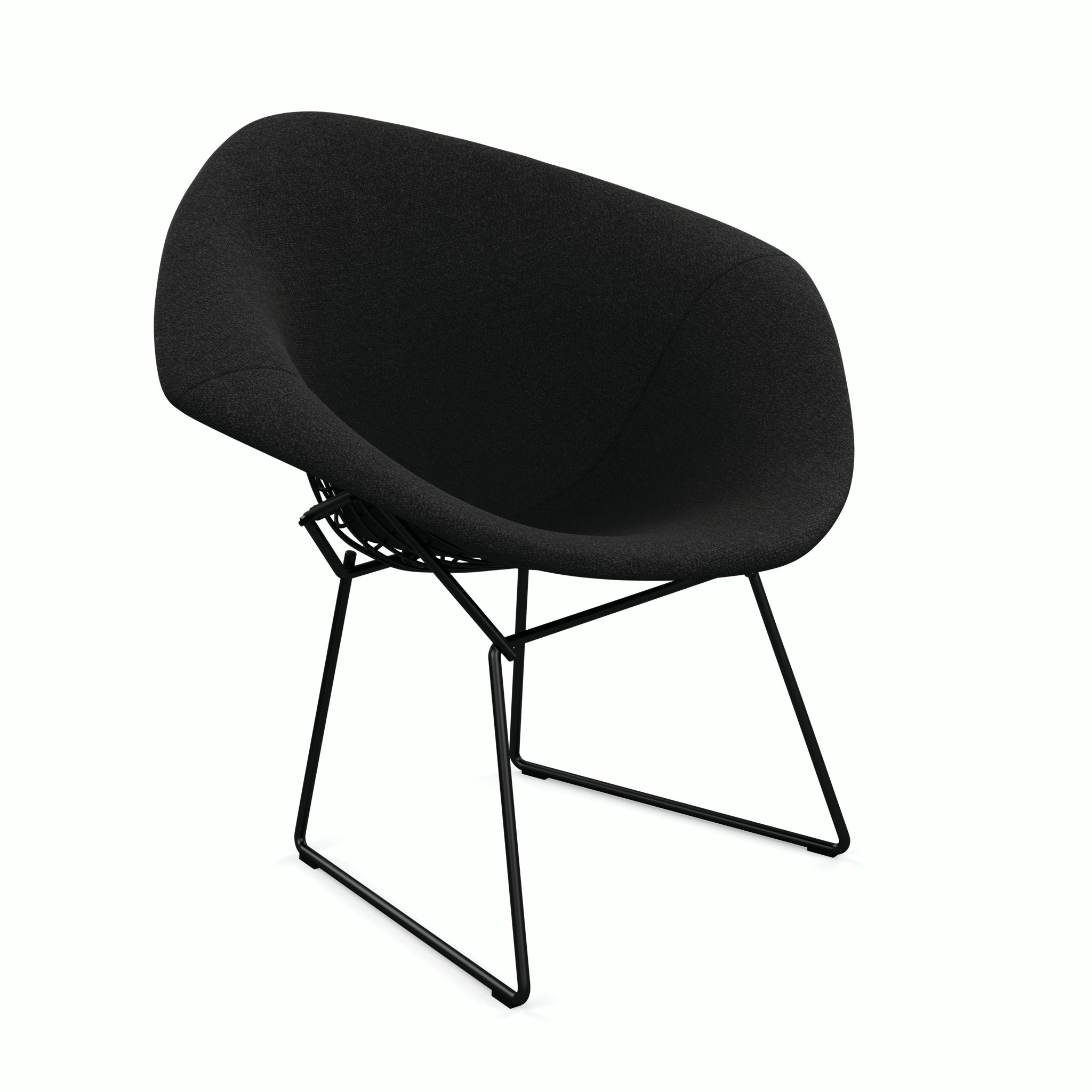 Bertoia Diamond Lounge Chair,  Full Cover