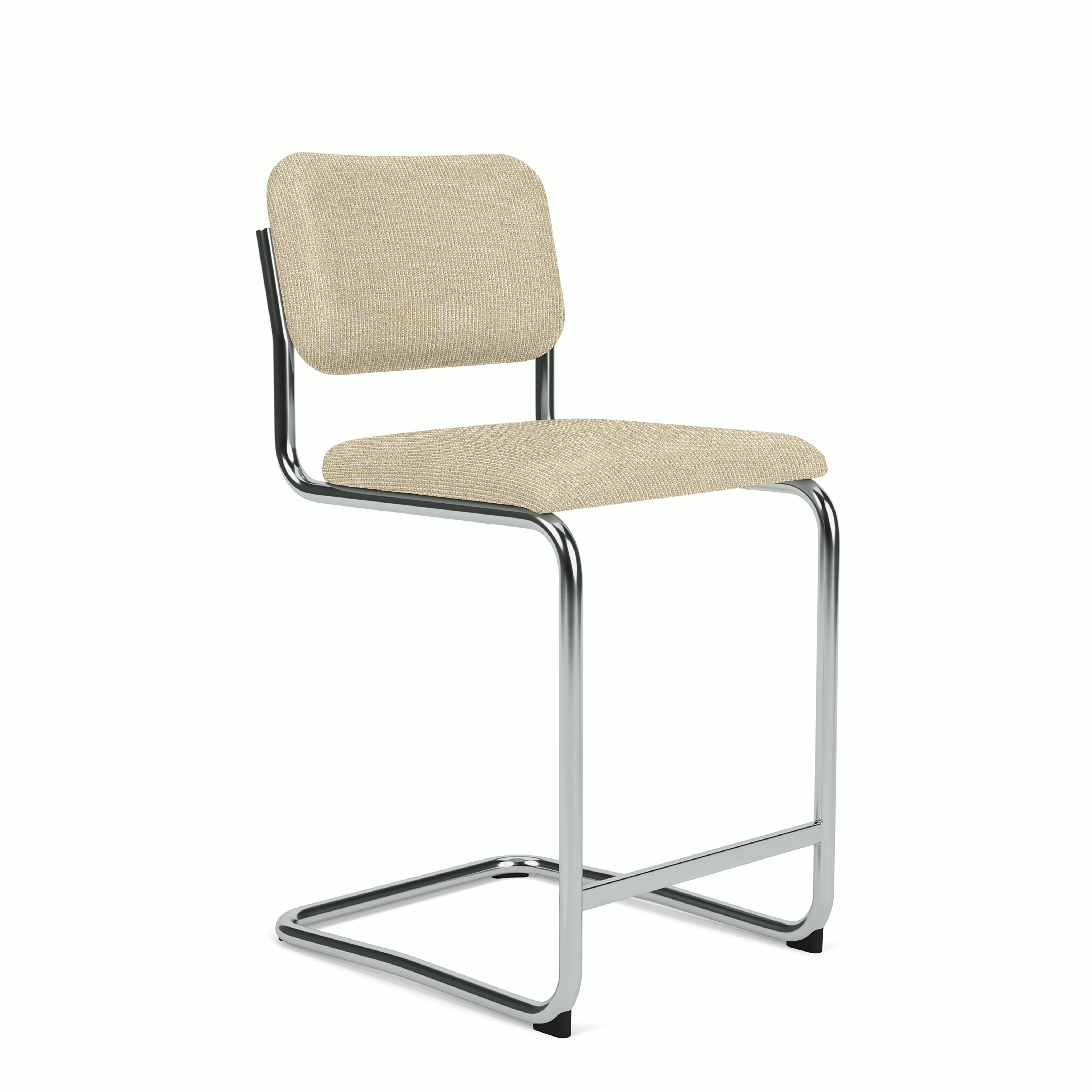 Cesca Upholstered Counter Height Stool