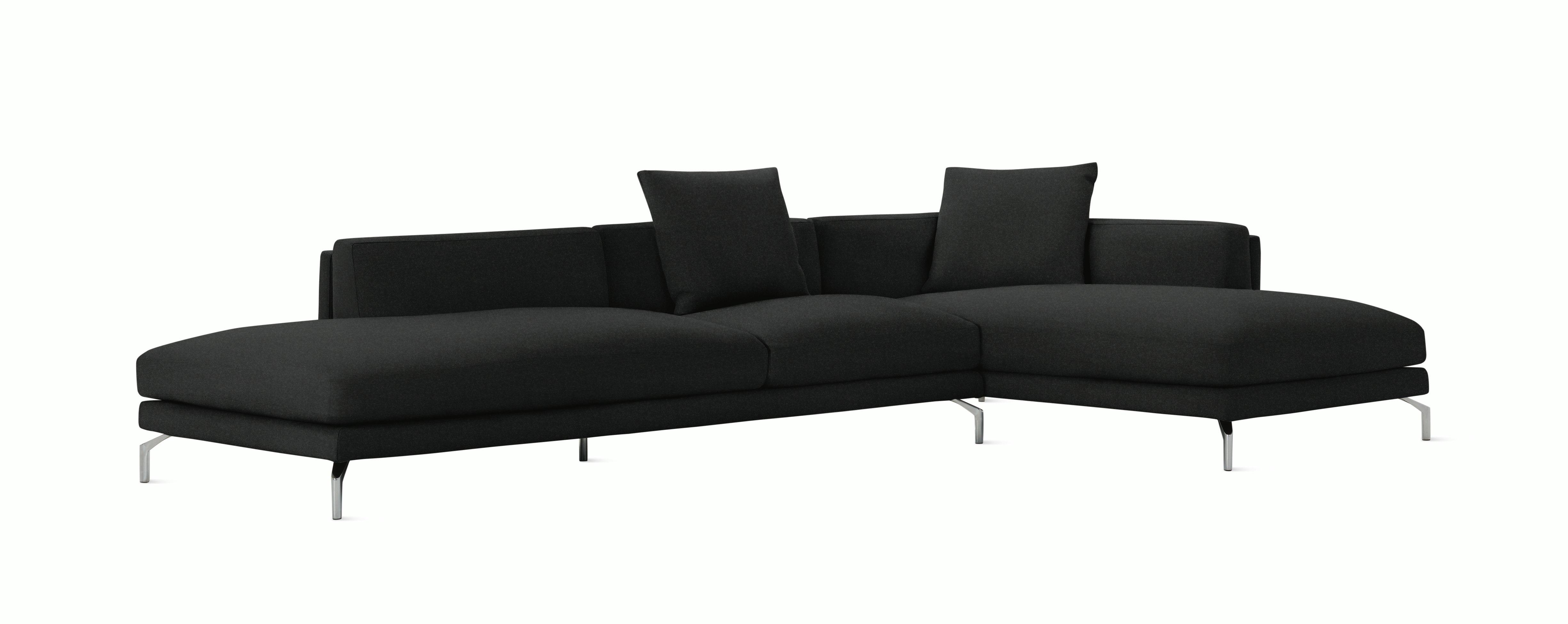 Como Open Sectional - Right Facing