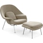 Womb Chair and Ottoman Womb Chair and Ottoman, Standard