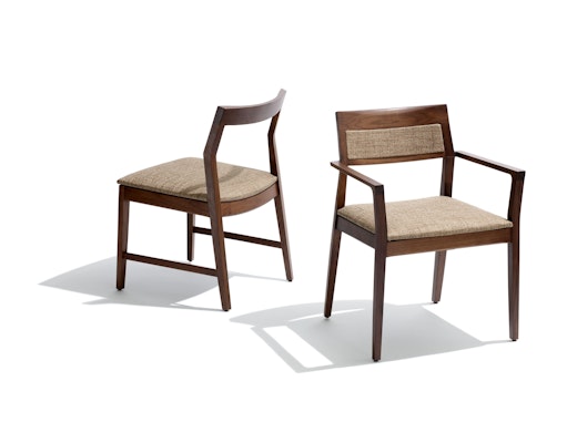 Krusin Side Chair Krusin Side Chair with Sonnet textile