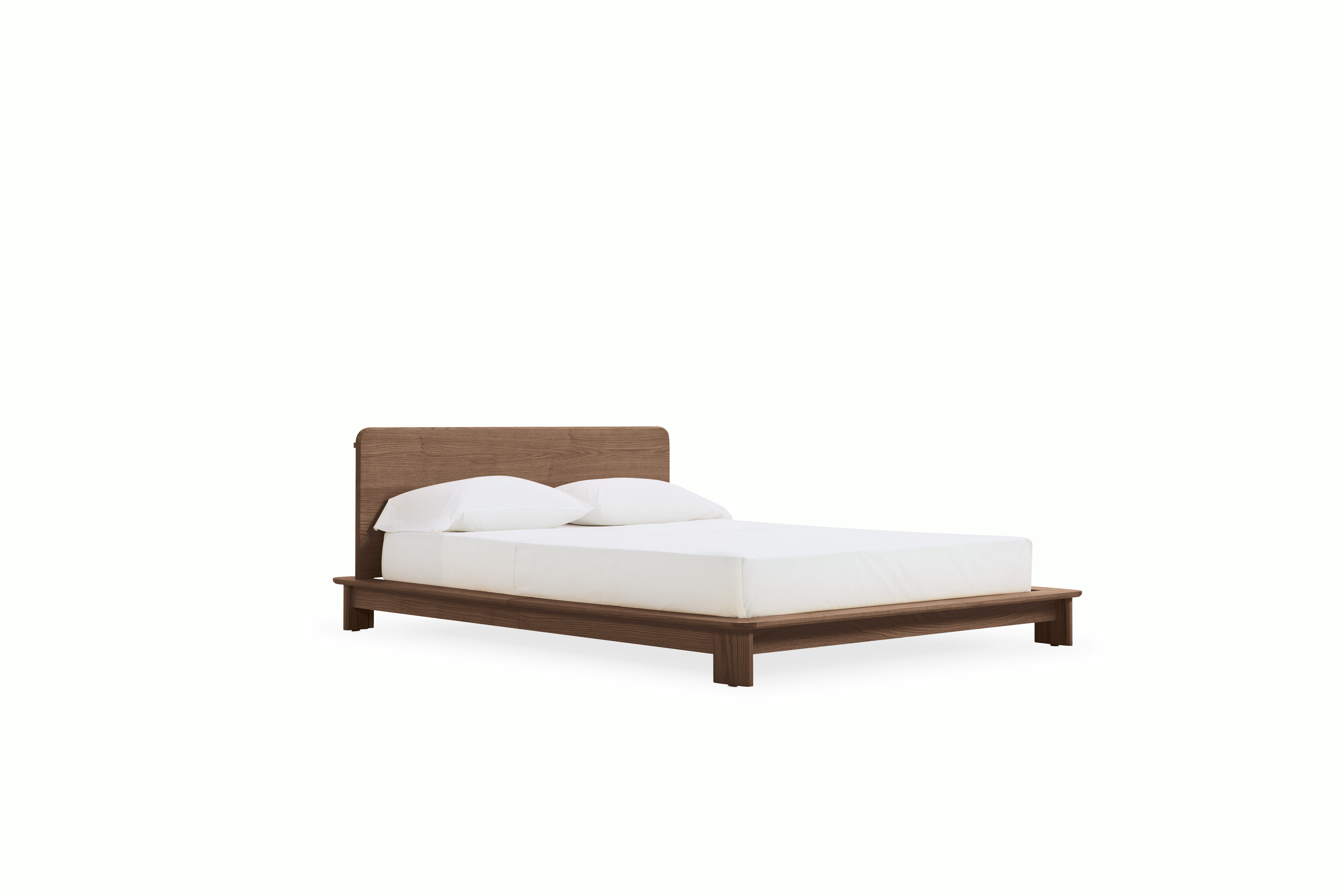 Decimo Bed - Full,  Walnut