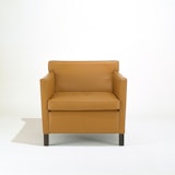 Mies van der Rohe Krefeld Lounge Chair in leather