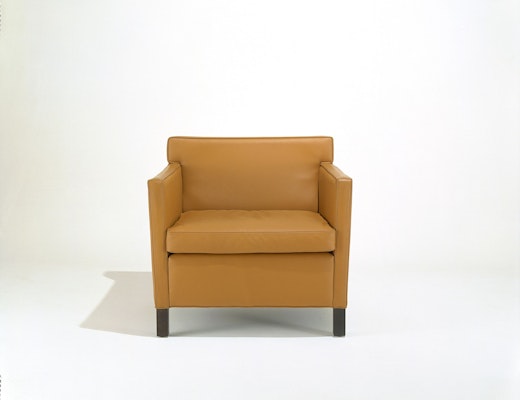 Mies van der Rohe Krefeld Lounge Chair in leather