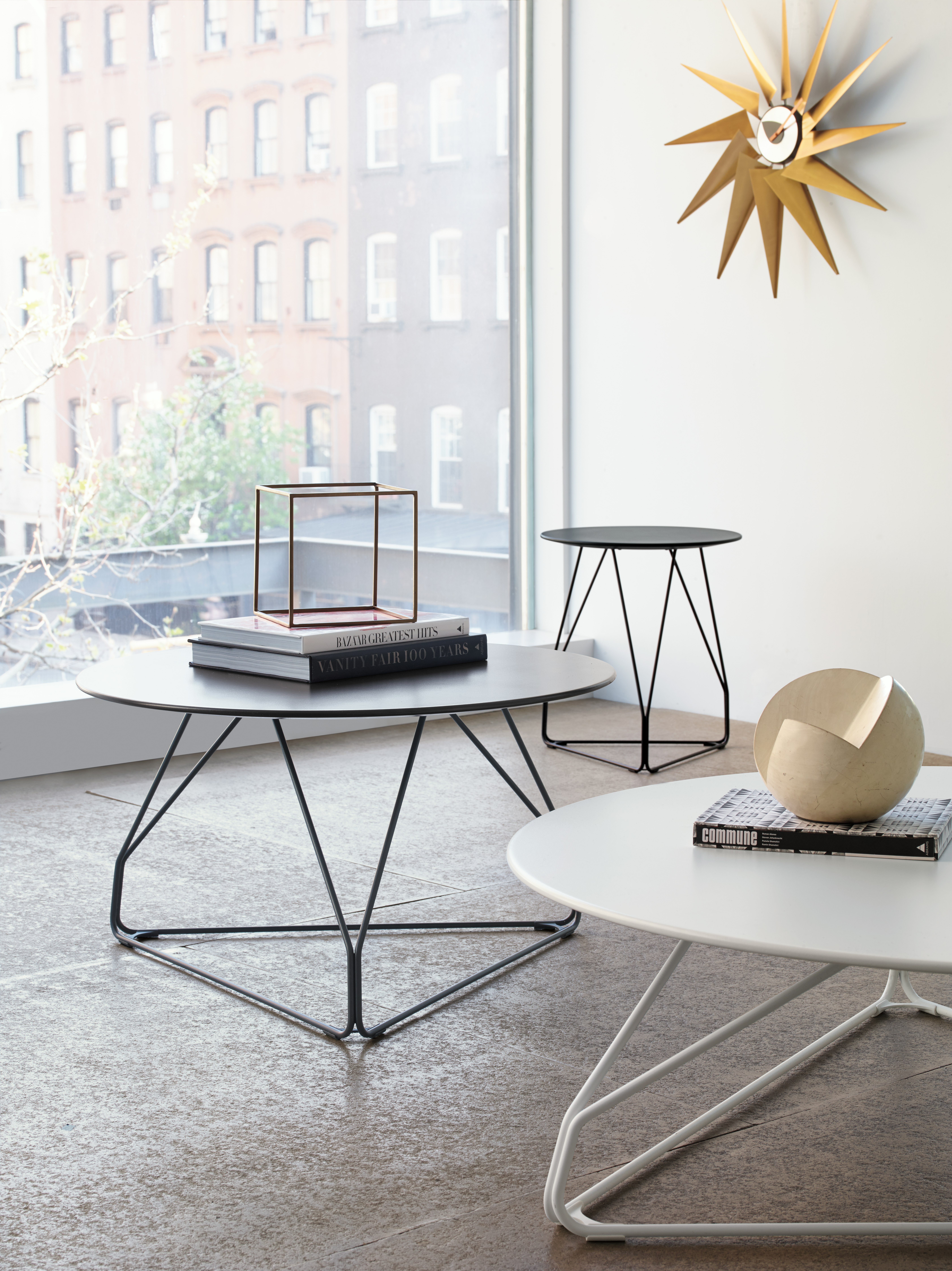 Polygon Small Wire Table