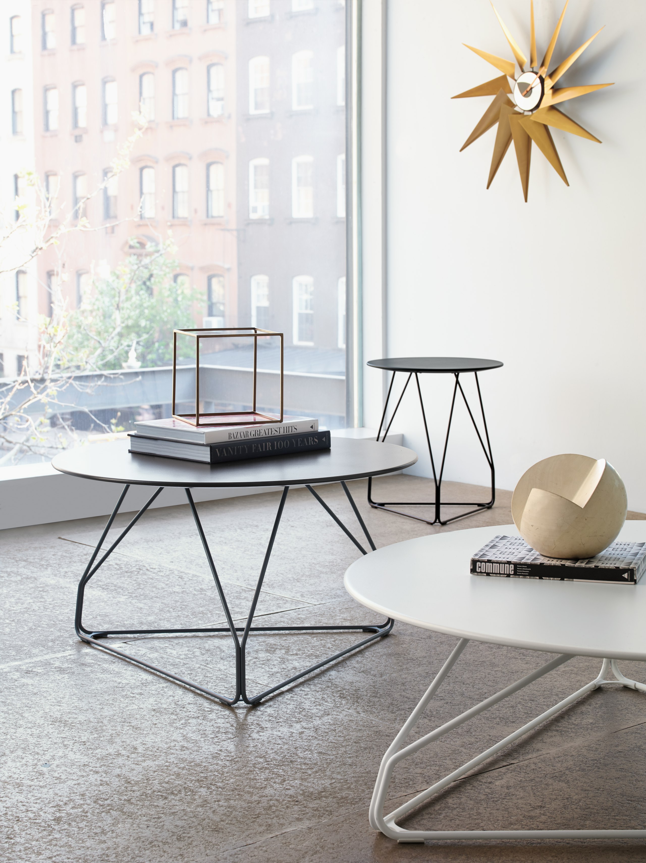 Polygon Small Wire Table