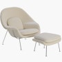 Womb Chair and Ottoman Womb Chair and Ottoman, Standard