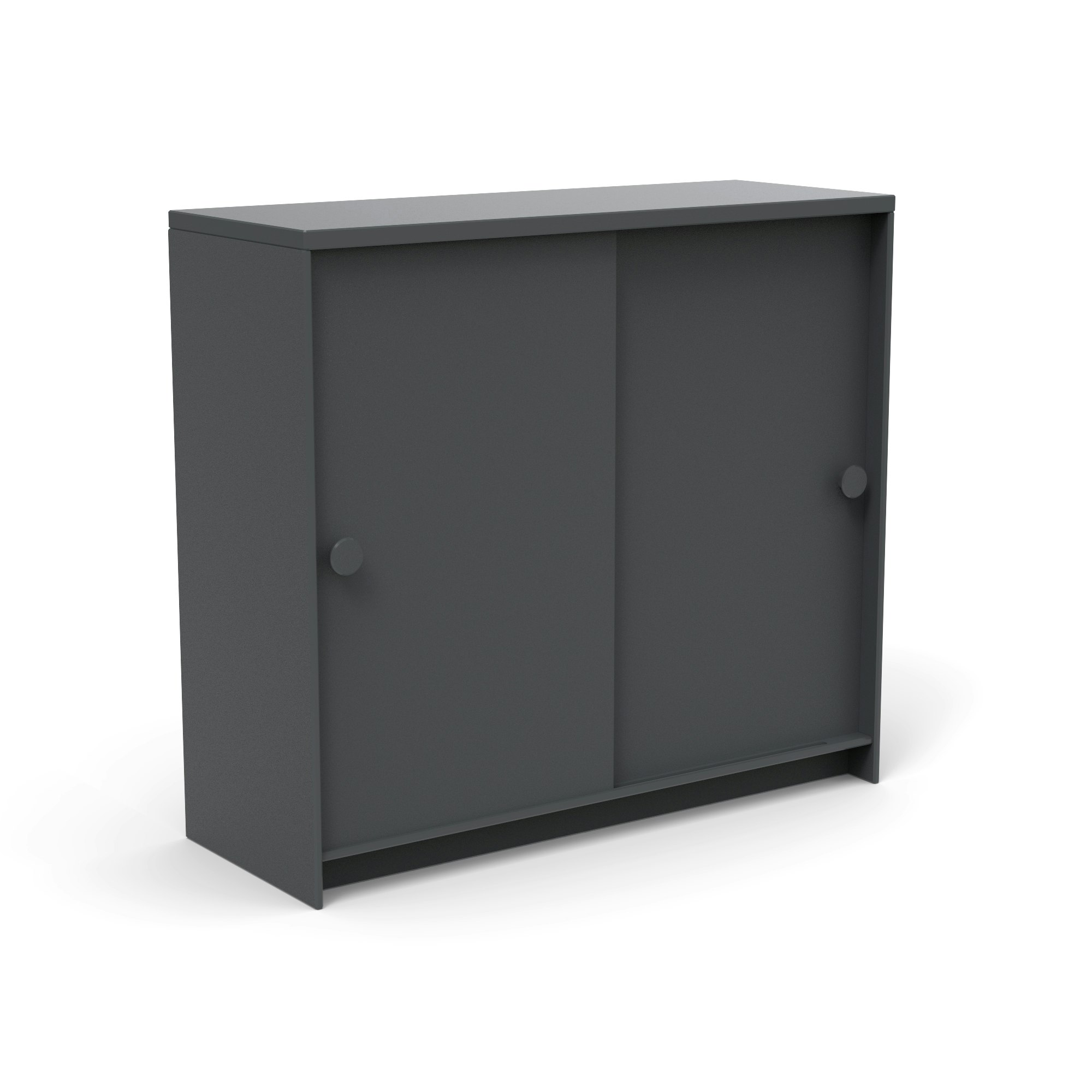 Slider Storage Cabinet - Slate