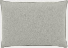 In Situ Throw Pillow - Rectangle,  Clay,  Light Grey