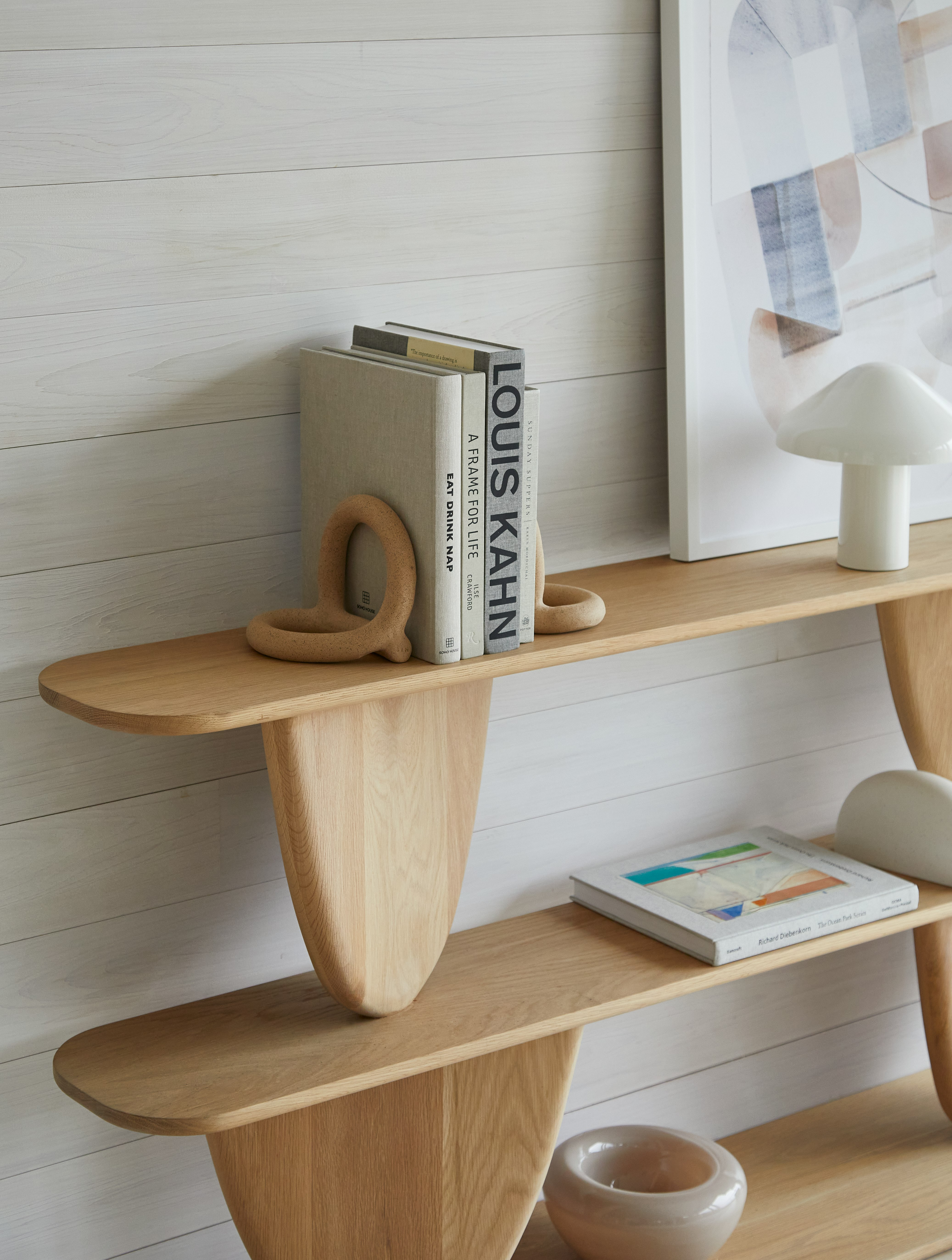 Novena Shelf,  Bacchus Bookends