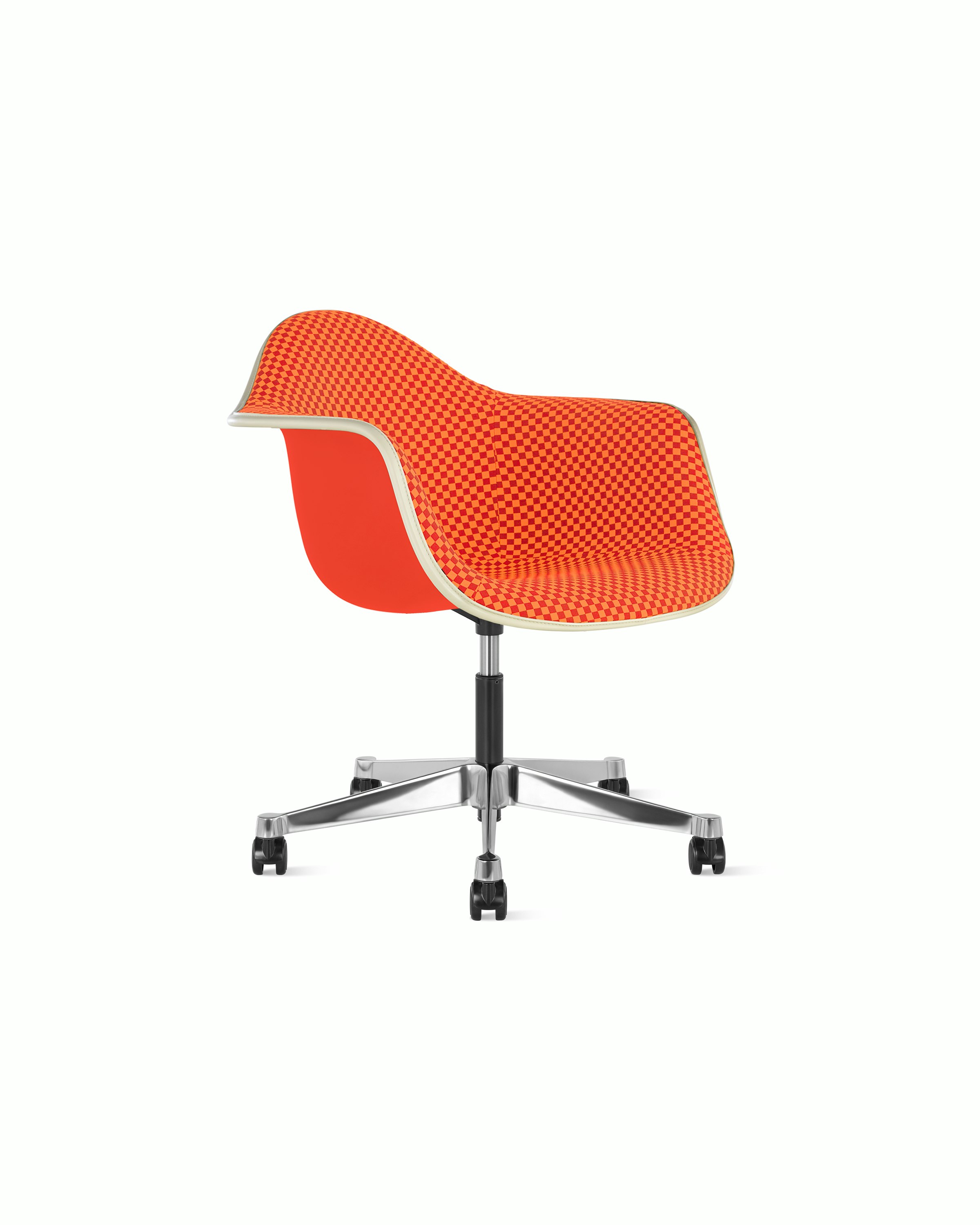 Eames Upholstered Molded Plastic Task Armchair